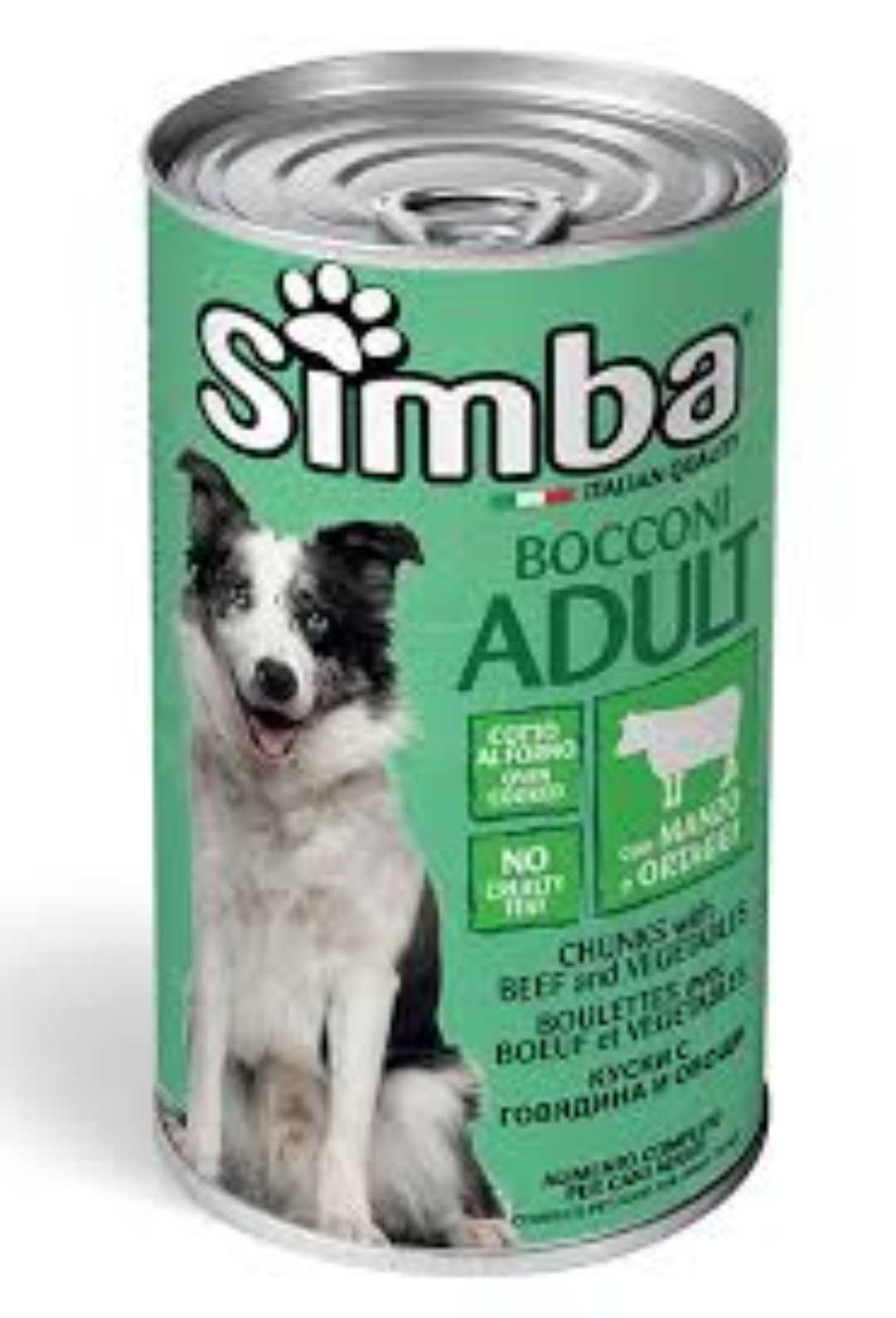 SIMBA DOG/F BEEF N VEGETABLES 1230G
